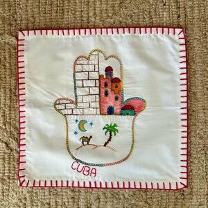 HAMSA Embroidered in CUBA